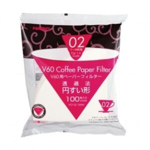 Filtros Hario V60 02 — 100 Unidades